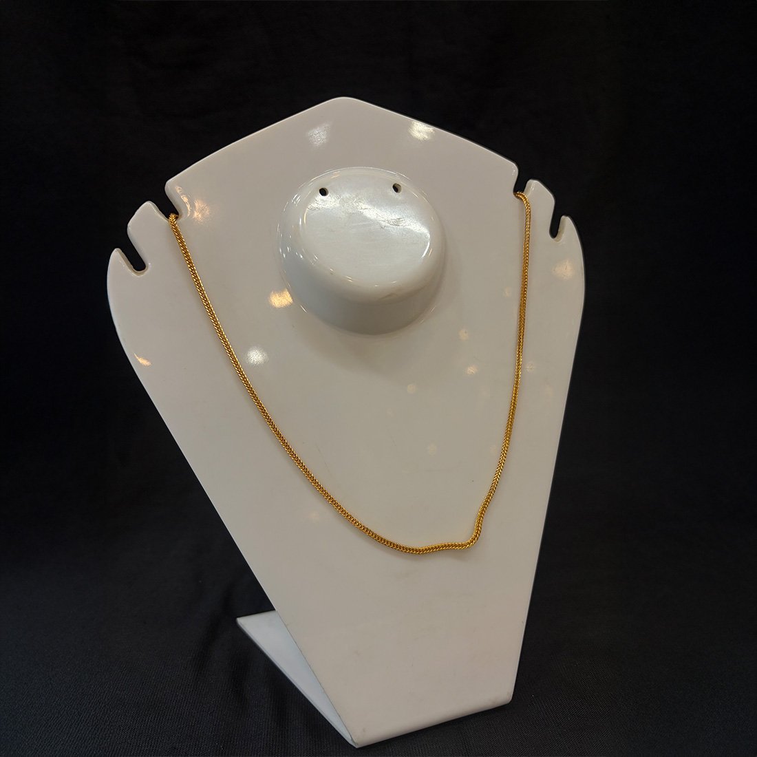 Light Blue Buds Evil Eye Silver Anklet