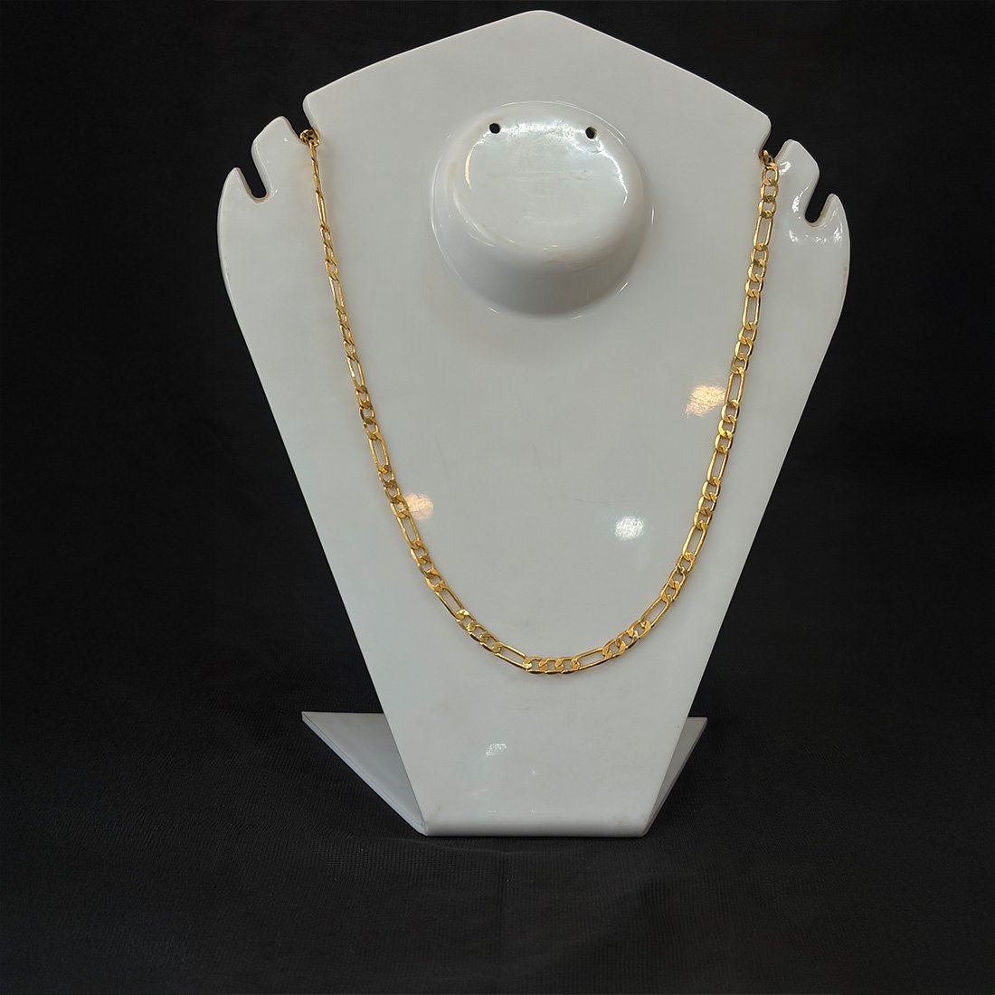 Light Blue Buds Evil Eye Silver Anklet