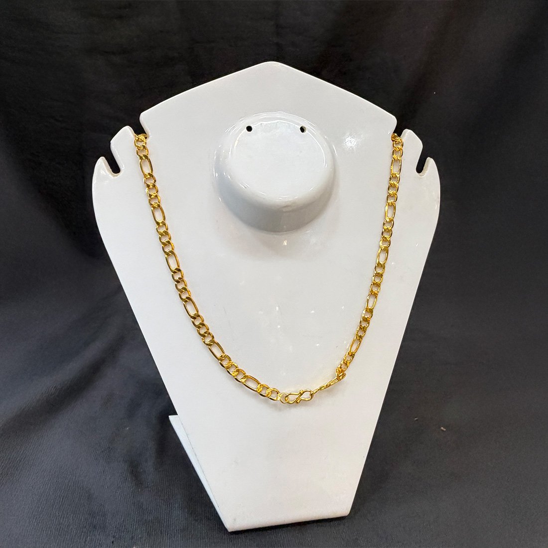 Silver Floral Charm Anklet Delicate