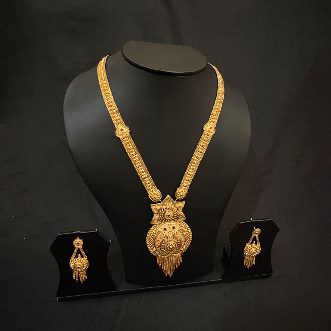 Pink Buds Evil Eye Silver Anklet