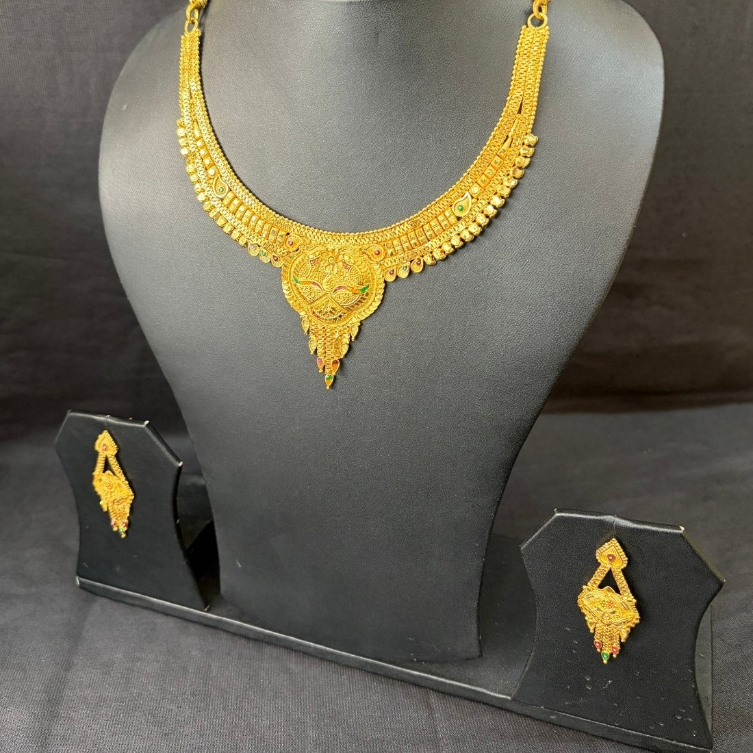 Silver Floral Charm Anklet Delicate